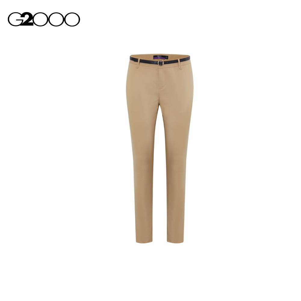 G2000 Women Sydney Ankle Skinny Pants With Belt