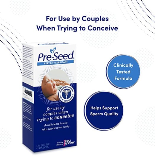 Pre-Seed Personal Lubricant, 40 Gram Tube with 9 Applicators